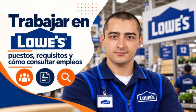 Trabajar en Lowe’s: puestos, requisitos y cómo consultar empleos